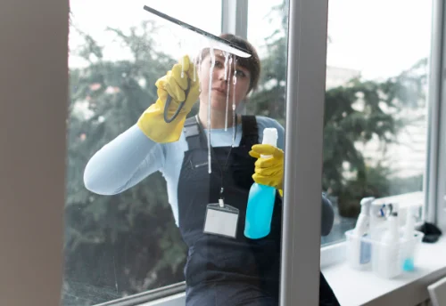 Nettoyage de vitres intérieures et extérieures à Hardricourt